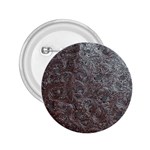 Leather Look & Skins Black And Brown Floral 2.25  Button