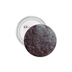 Leather Look & Skins Black And Brown Floral 1.75  Button
