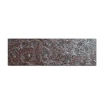 Leather Look & Skins Black And Brown Floral Sticker Bumper (100 pack)