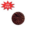 Leather Look & Skins Bark Brown 1  Mini Magnet (100 pack) 