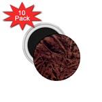 Leather Look & Skins Bark Brown 1.75  Magnet (10 pack) 