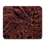 Leather Look & Skins Bark Brown Large Mousepad
