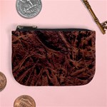 Leather Look & Skins Bark Brown Mini Coin Purse