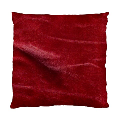 Leather Look & Skins Absolute Red Cushion Case (One Side) from ArtsNow.com Front