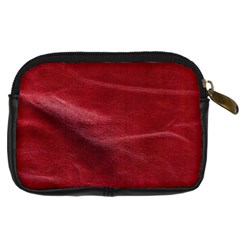 Leather Look & Skins Absolute Red Digital Camera Leather Case from ArtsNow.com Back