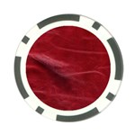 Leather Look & Skins Absolute Red Poker Chip Card Guard (10 pack)