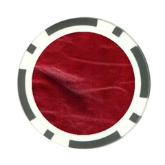 Leather Look & Skins Absolute Red Poker Chip Card Guard (10 pack) from ArtsNow.com Back