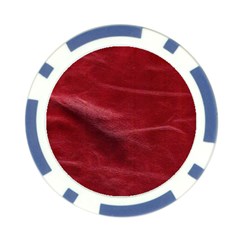 Leather Look & Skins Absolute Red Poker Chip Card Guard (10 pack) from ArtsNow.com Back