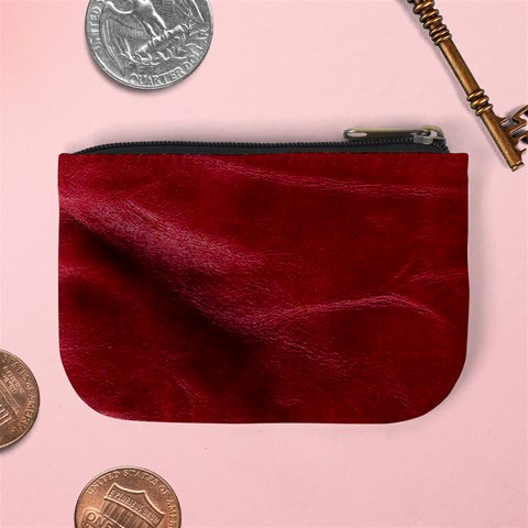 Leather Look & Skins Absolute Red Mini Coin Purse from ArtsNow.com Back