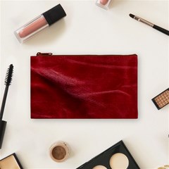 Leather Look & Skins Absolute Red Cosmetic Bag (Small) from ArtsNow.com Front