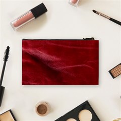 Leather Look & Skins Absolute Red Cosmetic Bag (Small) from ArtsNow.com Back