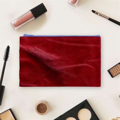 Leather Look & Skins Absolute Red Cosmetic Bag (Medium) from ArtsNow.com Front