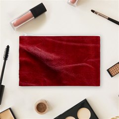 Leather Look & Skins Absolute Red Cosmetic Bag (Medium) from ArtsNow.com Front