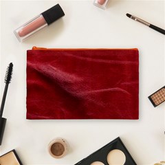 Leather Look & Skins Absolute Red Cosmetic Bag (Medium) from ArtsNow.com Front