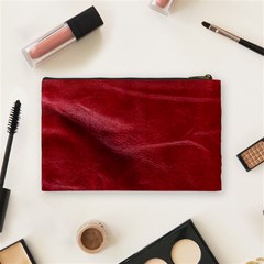 Leather Look & Skins Absolute Red Cosmetic Bag (Medium) from ArtsNow.com Back