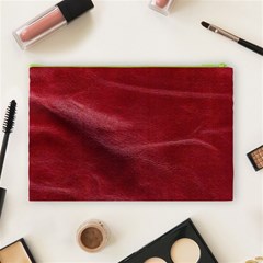 Leather Look & Skins Absolute Red Cosmetic Bag (Large) from ArtsNow.com Back