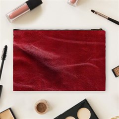 Leather Look & Skins Absolute Red Cosmetic Bag (Large) from ArtsNow.com Back