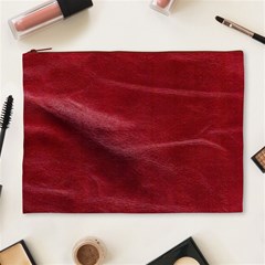 Leather Look & Skins Absolute Red Cosmetic Bag (XL) from ArtsNow.com Front