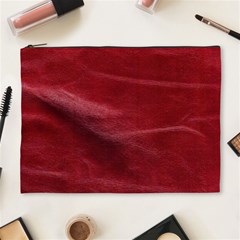Leather Look & Skins Absolute Red Cosmetic Bag (XL) from ArtsNow.com Front