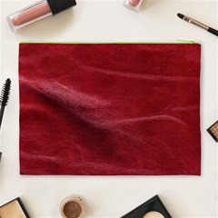 Leather Look & Skins Absolute Red Cosmetic Bag (XL) from ArtsNow.com Back
