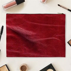Leather Look & Skins Absolute Red Cosmetic Bag (XL) from ArtsNow.com Back