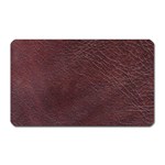 Leather Look & Skins  Cowhide Brown Magnet (Rectangular)