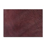 Leather Look & Skins  Cowhide Brown Sticker A4 (10 pack)