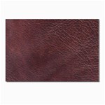Leather Look & Skins  Cowhide Brown Postcards 5  x 7  (Pkg of 10)