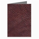 Leather Look & Skins  Cowhide Brown Greeting Card