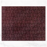 Leather Look & Skins  Cowhide Brown Jigsaw Puzzle (Rectangular)