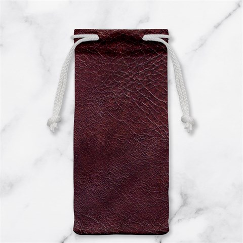 Leather Look & Skins  Cowhide Brown Jewelry Bag from ArtsNow.com Front