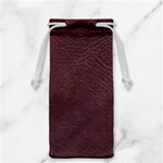 Leather Look & Skins  Cowhide Brown Jewelry Bag