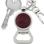 Leather Look & Skins  Cowhide Brown Bottle Opener Key Chain