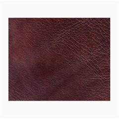 Leather Look & Skins  Cowhide Brown Glasses Cloth (Small, Two Sides) from ArtsNow.com Back