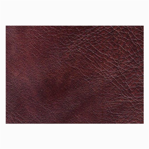 Leather Look & Skins  Cowhide Brown Glasses Cloth (Large, Two Sides) from ArtsNow.com Front
