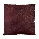 Leather Look & Skins  Cowhide Brown Cushion Case (Two Sides)
