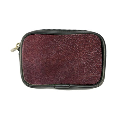 Leather Look & Skins  Cowhide Brown Coin Purse from ArtsNow.com Front
