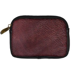 Leather Look & Skins  Cowhide Brown Digital Camera Leather Case from ArtsNow.com Front