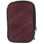 Leather Look & Skins  Cowhide Brown Compact Camera Leather Case