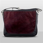 Leather Look & Skins  Cowhide Brown Messenger Bag