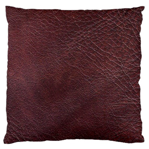 Leather Look & Skins  Cowhide Brown Large Cushion Case (Two Sides) from ArtsNow.com Front