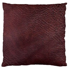 Leather Look & Skins  Cowhide Brown Large Cushion Case (Two Sides) from ArtsNow.com Back