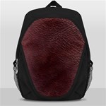 Leather Look & Skins  Cowhide Brown Backpack Bag