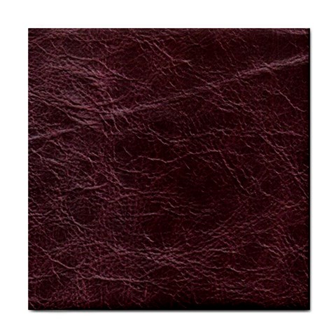 Leather Look & Skins  Capri Cranberry Tile Coaster from ArtsNow.com Front