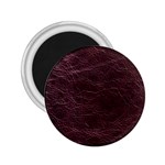 Leather Look & Skins  Capri Cranberry 2.25  Magnet