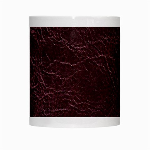 Leather Look & Skins  Capri Cranberry White Mug from ArtsNow.com Center