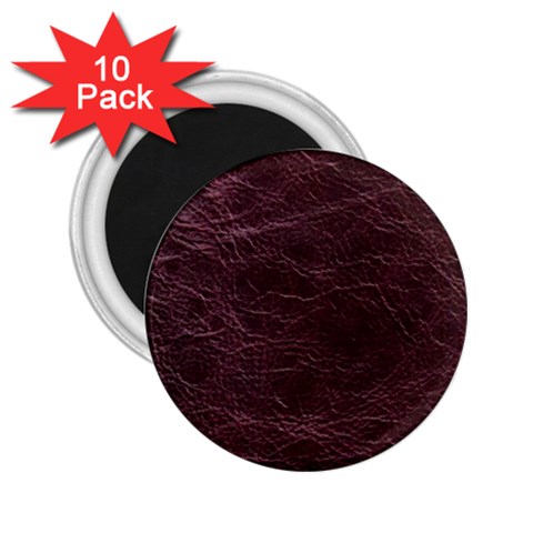 Leather Look & Skins  Capri Cranberry 2.25  Magnet (10 pack) from ArtsNow.com Front