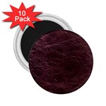 Leather Look & Skins  Capri Cranberry 2.25  Magnet (10 pack)