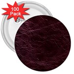 Leather Look & Skins  Capri Cranberry 3  Button (100 pack)