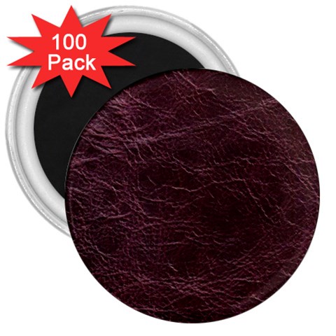 Leather Look & Skins  Capri Cranberry 3  Magnet (100 pack) from ArtsNow.com Front